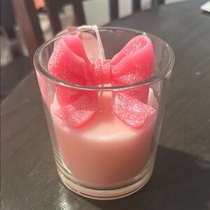 Sincerely Jules Pink Bow Candle